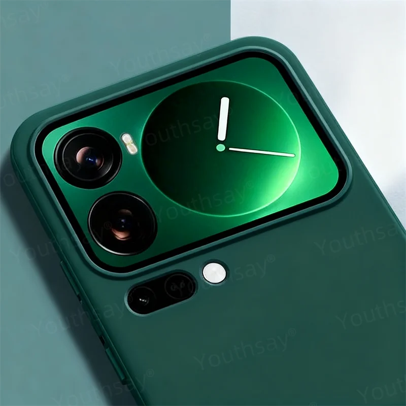 Para Xiaomi 17 Pro Max Funda Xiaomi 17 Pro Max Funda Coque suave Original silicona líquida TPU teléfono parachoques Xiaomi 17 Pro Max - imagen 4