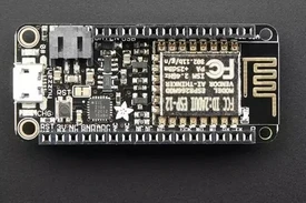 3213 HUZZAH de plumas ensambladas con enrollador de módulo wifi ESP8266 - imagen 2