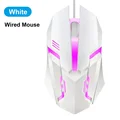 wired mouse White