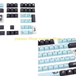 587b Cubos teclas 5 lados Sub KeyCaps para Cherry MX 61/87/104/108 Teclado mecánico