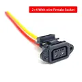 2 4 Socket with Wire