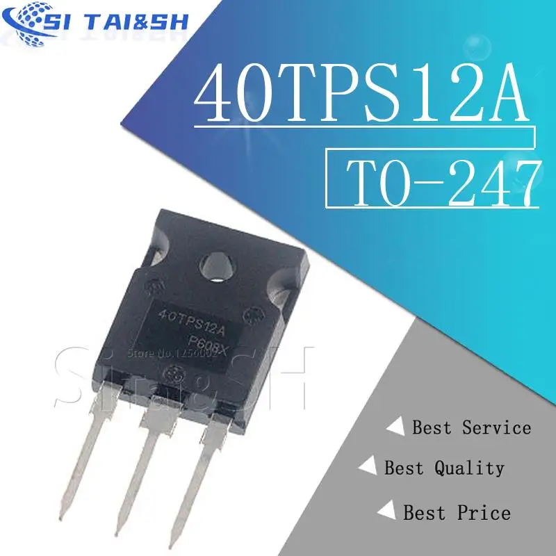 Si Tai & SH 1 Uds 40TPS12A TO-247 40TPS12 TO247 40TPS12APBF 55A/1200V nuevo original
