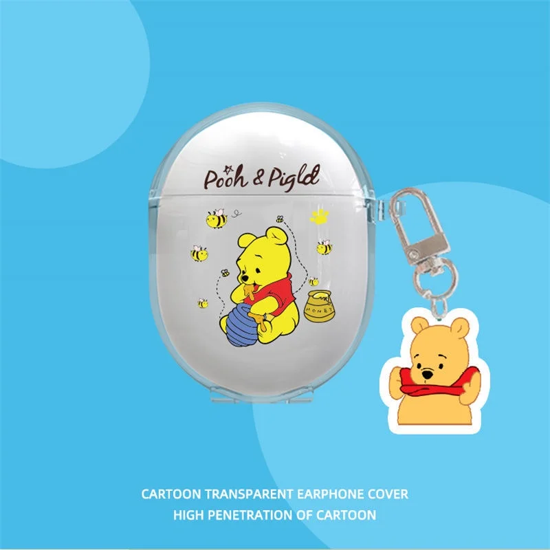 Étui de protection pour écouteurs Xiaomi Redmi Buds 4, housse transparente de dessin animé, boîte de chargement pour casque sans fil Redmi Buds4 - imagen 3