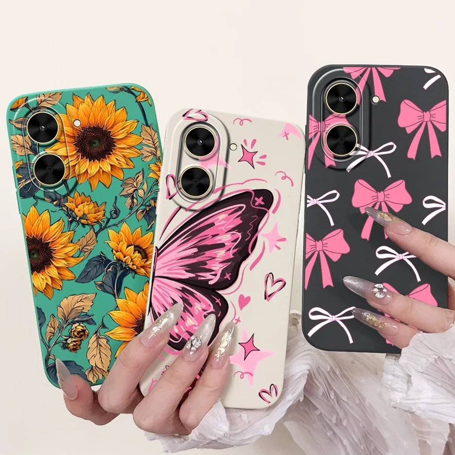 Para Xiaomi Redmi A5 4G funda divertida de dibujos animados funda de teléfono suave Siiicone para Xiaomi Poco C71 C 71 PocoC71 RedmiA5 4G Fundas bolsas - imagen 2