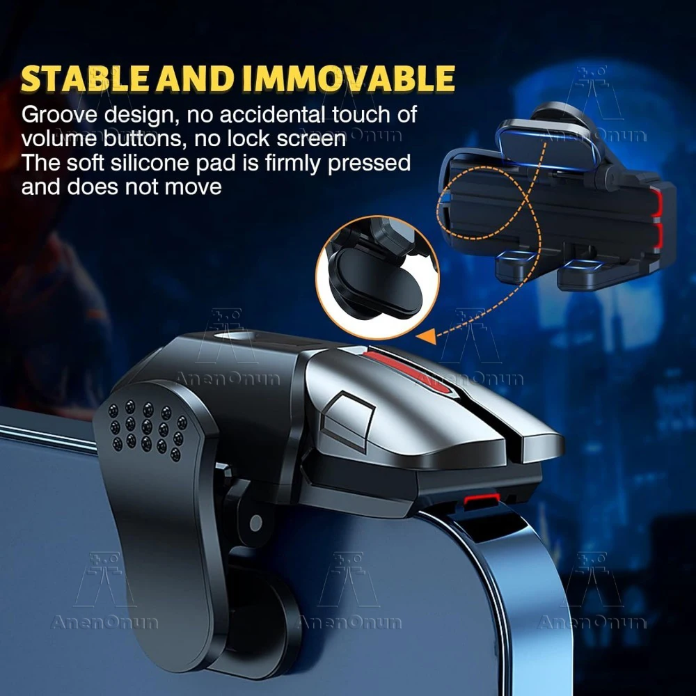 Controlador móvil Pubg dispara Android/iOS, Control de mando de teléfono móvil, dispositivos de juego móviles, accesorios de Joystick de juego de disparo - imagen 2