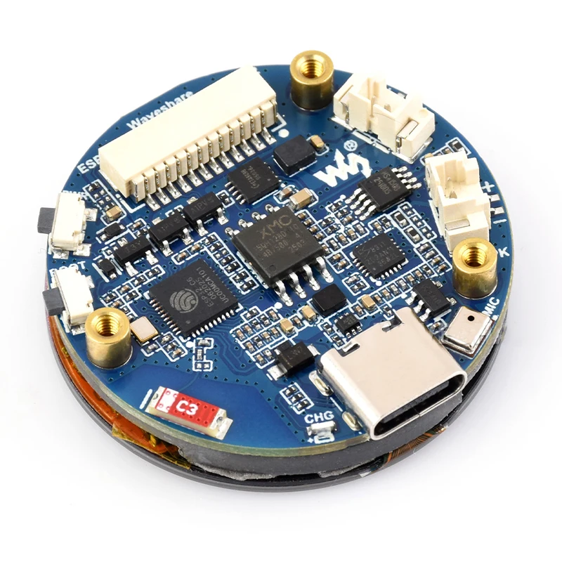Placa de desarrollo ESP32 C6 AMOLED de 1,32 pulgadas pantalla de 1,32 pulgadas interfaz QSPI WiFi 6 adquisición de Audio Deepseek - imagen 2