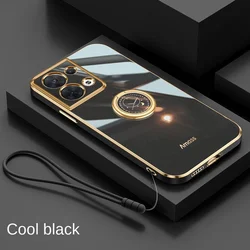 Funda TPU Xiaomi POCO M6 Pro 4G/X6 Pro con Anillo