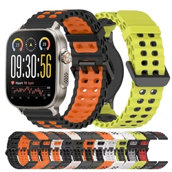 Correa oceánica de 22mm para reloj inteligente Realme 5, Correa de silicona para reloj Realme S2/Realme S 2 2Pro 3 3 Pro