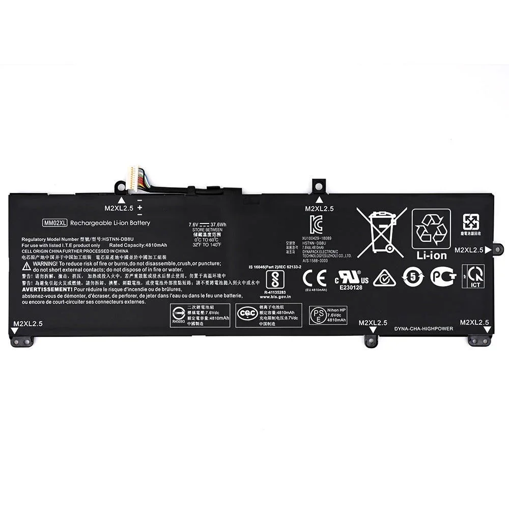 Nueva batería Original y genuina para ordenador portátil MM02XL 7,6 V 37,6 Wh para HP Pavilion 13-AN HSTNN-IB8Q L27868-2D1 L28076-005, etc. - imagen 4