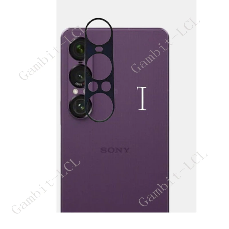 Lente de cámara 3D para Sony Xperia 1 VII vidrio templado en Xperia1VII Xperia1 1VII Xperia1VI 10 VI película protectora de pantalla trasera - imagen 2