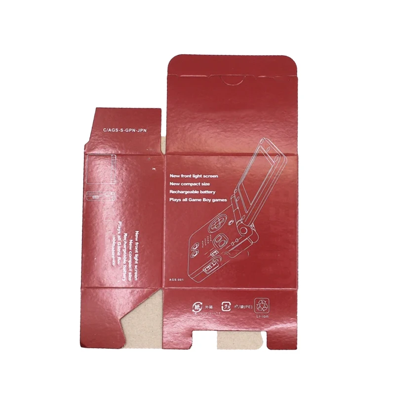 Cajas de embalaje para consola de juegos GBA, 3 uds., para Gameboy Advance SP GBA SP, caja protectora, cartón de embalaje - imagen 5