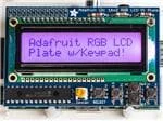 1109 Herramientas de desarrollo de pantalla Kit de teclado LCD positivo RGB para RasPi