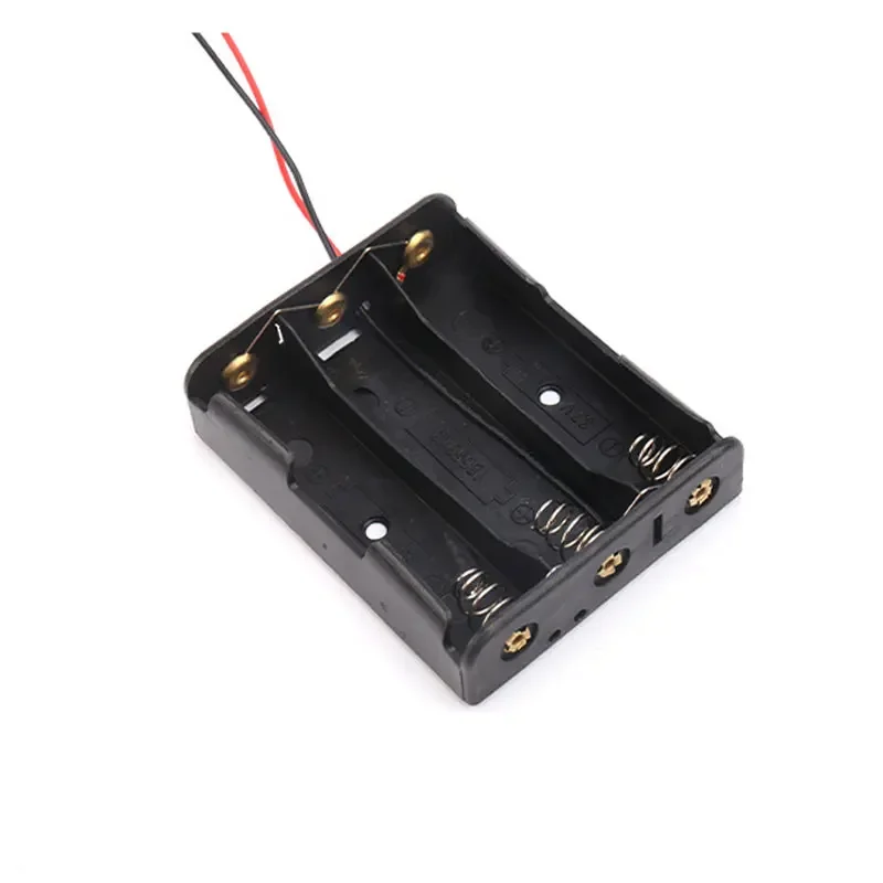 5 uds 18650 caja porta baterías caja de almacenamiento compartimento con Cable 1 2 3 4 1x 2x 3x 4x para baterías 18650 3,7 V - imagen 5