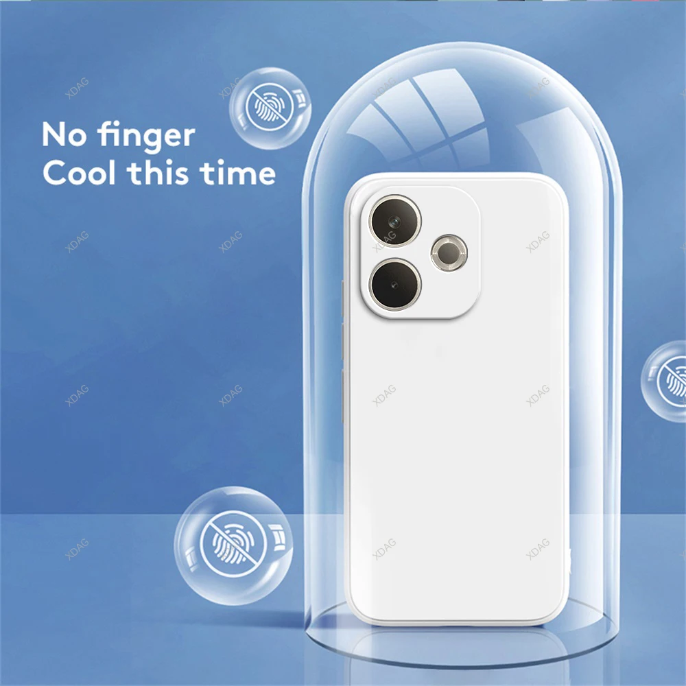 Funda de teléfono suave Original para OPPO A5 Pro A5Pro Global Energy Vitality Endurance 5G Funda trasera cuadrada de silicona de alta calidad - imagen 3