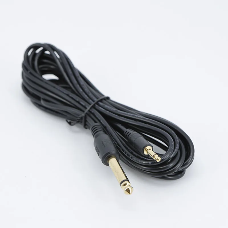 Cable adaptador de Audio macho mono TS chapado en oro de 6,35mm a 3,5mm línea TS 3,5 macho a 6,35 Cable de Audio macho línea adaptadora de Cable 6,35mm - imagen 3
