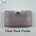 Clear Dark Purple