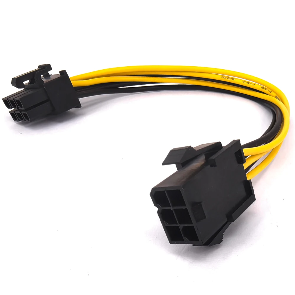 Cable de extensión de fuente de alimentación PCI-E, 6 pines, macho a hembra, PSU, GPU, para tarjeta gráfica de vídeo PCI Express - imagen 3