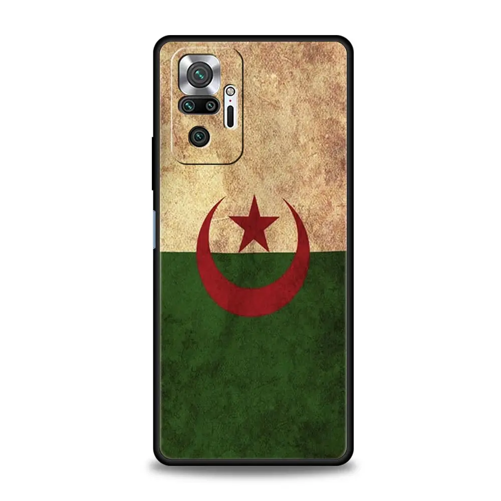 Funda de teléfono con pasaporte de Argelia para Xiaomi Redmi Note 14 13 12 5G 11 10 Pro Plus 4G 9S 9 14C 13C 12C 10C 9C 9A, funda suave de TPU - imagen 5