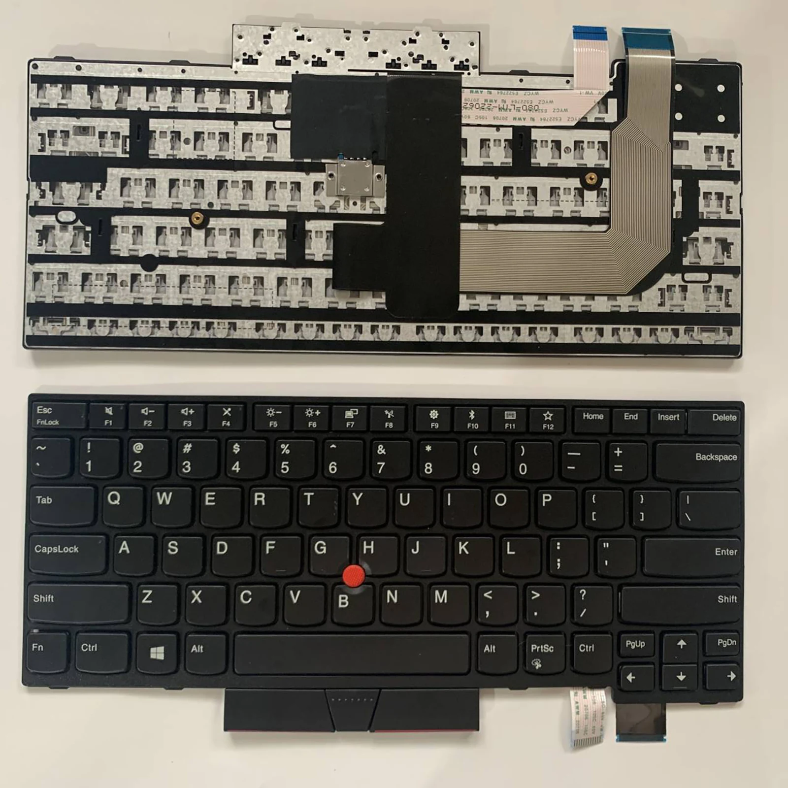 Teclado de ordenador portátil con diseño estadounidense para Lenovo ThinkPad T460S T470S T460P T470P