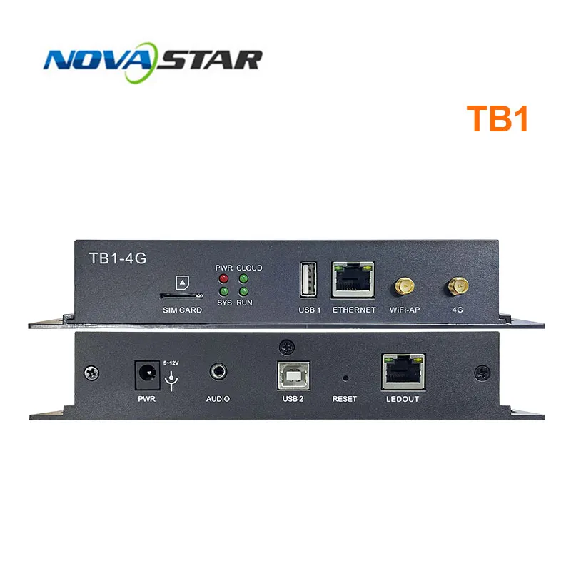 TB1 Novastar Taurus Controlador de pantalla LED Reproductor multimedia - Reproductor multimedia TB1