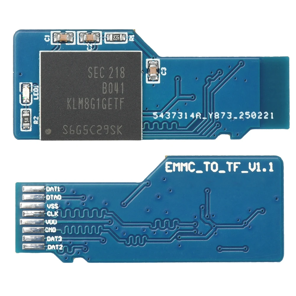 Módulo de tarjeta EMMC a TF de 8GB BGA153 BGA169 a tarjeta Micro SD tarjeta MMC interfaz USB 3,0 HS400 1,8/3,3 V - imagen 4