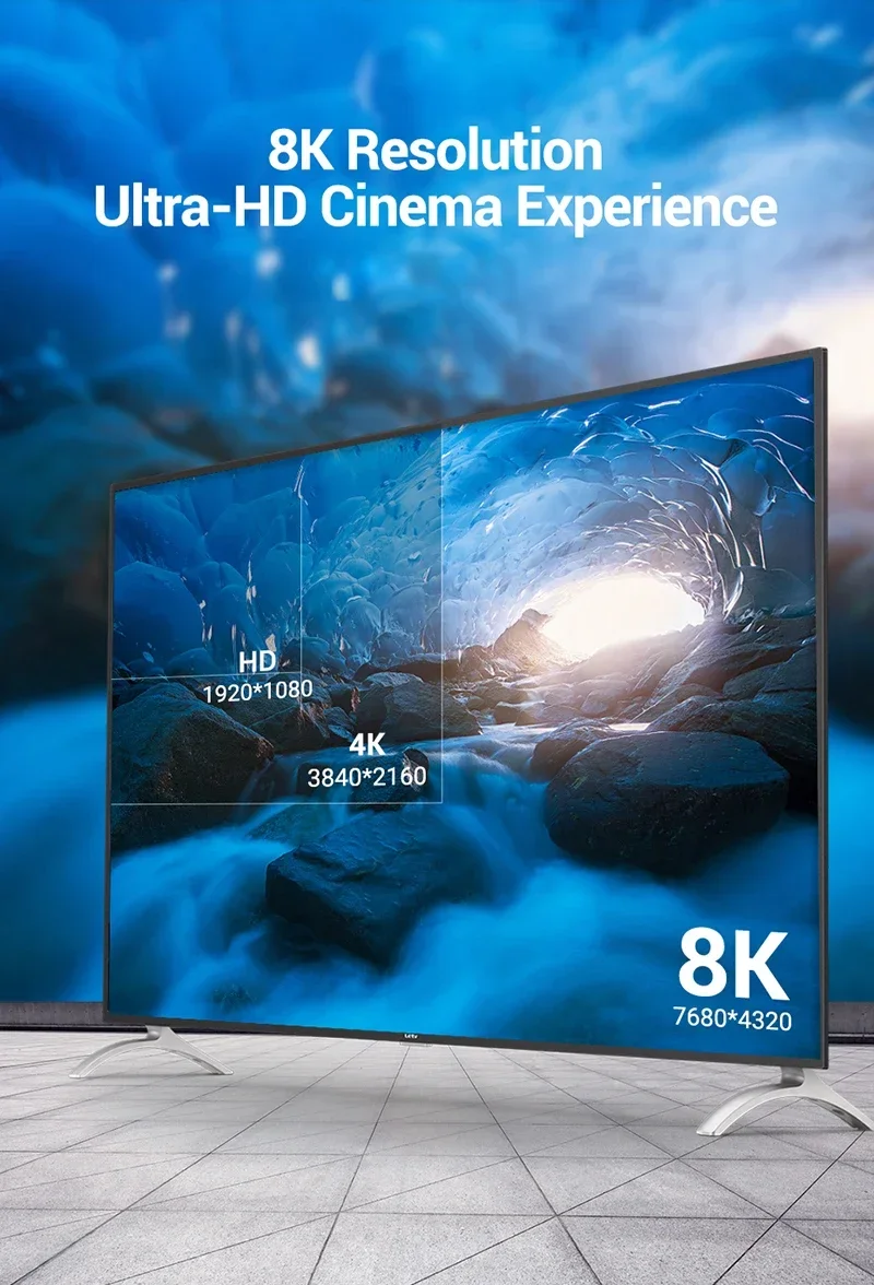 Repetidor 8k de 30M, 8K @ 60Hz, 4K @ 120hz, extensor de Cable HDMI, repetidor de señal, amplificador, adaptador Hdmi 2,1 HDR, convertidor de vídeo 3D - imagen 5