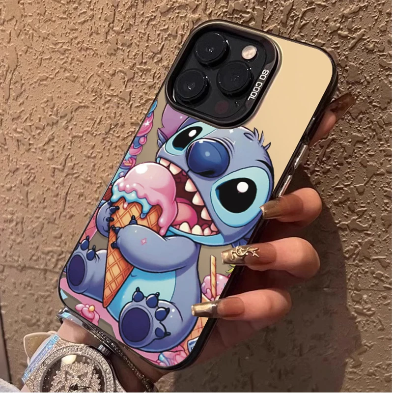 Funda de PC mate de dibujos animados de Disney Stitch para Xiaomi Redmi Note 11S A3 A4 14 13 12 11 Pro Plus 4G 5G 12S 10S 10 9 9S 12C 13C 14C - imagen 2