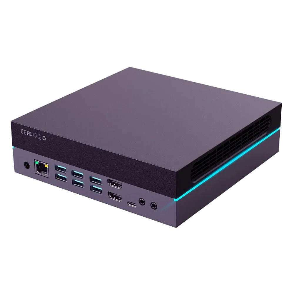 NVIDIA GTX1060 4G Mini Gamer PC I9 12900H I7 12650H 2 * DDR4 NVMe ordenador para juegos Windows 11 1 * tipo C 2HDMI 8K UHD HTPC de escritorio - imagen 3