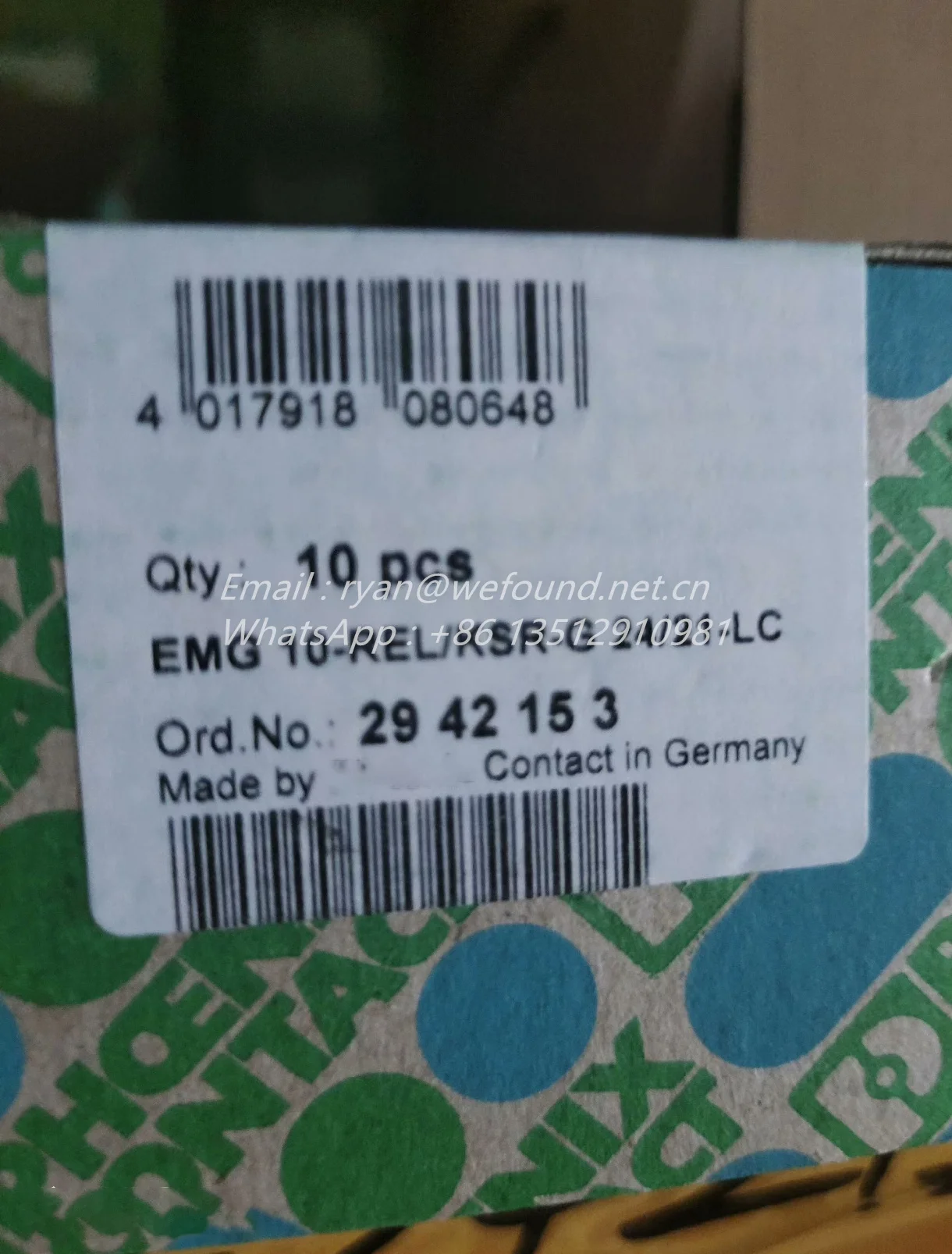 2942153 EMG 10-REL/KSR-G 24/21-LC-Módulo de relé - imagen 2