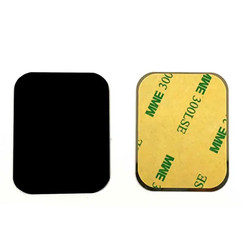 YuXi 10 Uds placa de Metal magnética 30/35/40/45/50/60mm para soporte de teléfono de coche hoja de hierro disco pegatina montaje soporte magnético para teléfono móvil - imagen 5