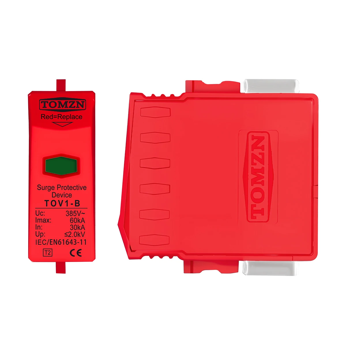 TOMZN Insertos de cartucho de repuesto reemplazables para AC SPD 275V 385V 420V 10-20kA 20-40kA 30-60kA - imagen 2