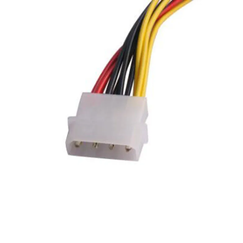 22cm IDE 4Pin macho a 3 puertos SATA hembra divisor Cable de alimentación de disco duro Cable adaptador SATA - imagen 2