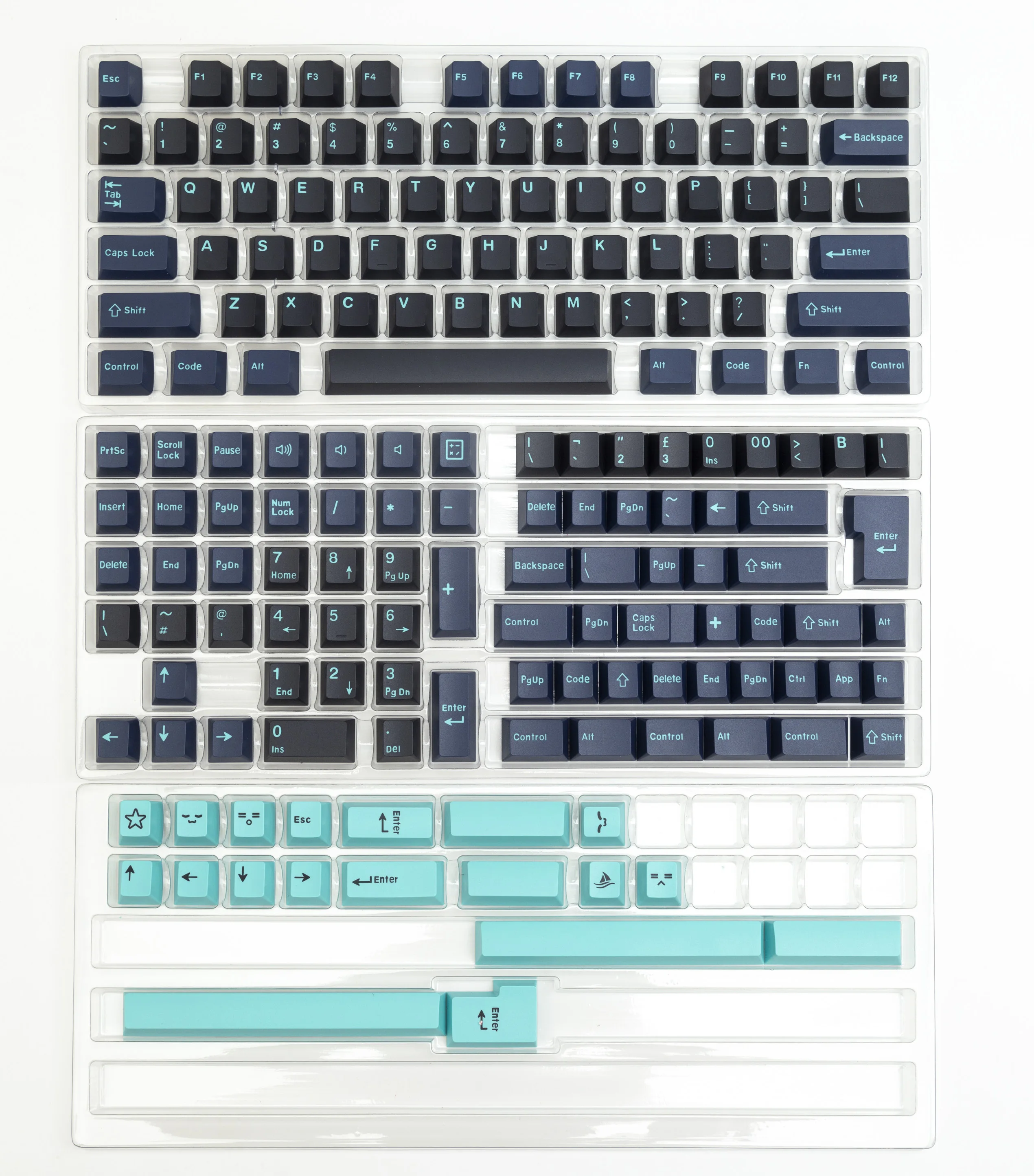 Teclas oscuras Hammerhead GMK PBT, teclas de perfil de cereza de doble disparo para interruptor MX, teclas de teclado mecánico para jugar, personalizadas, DIY - imagen 5