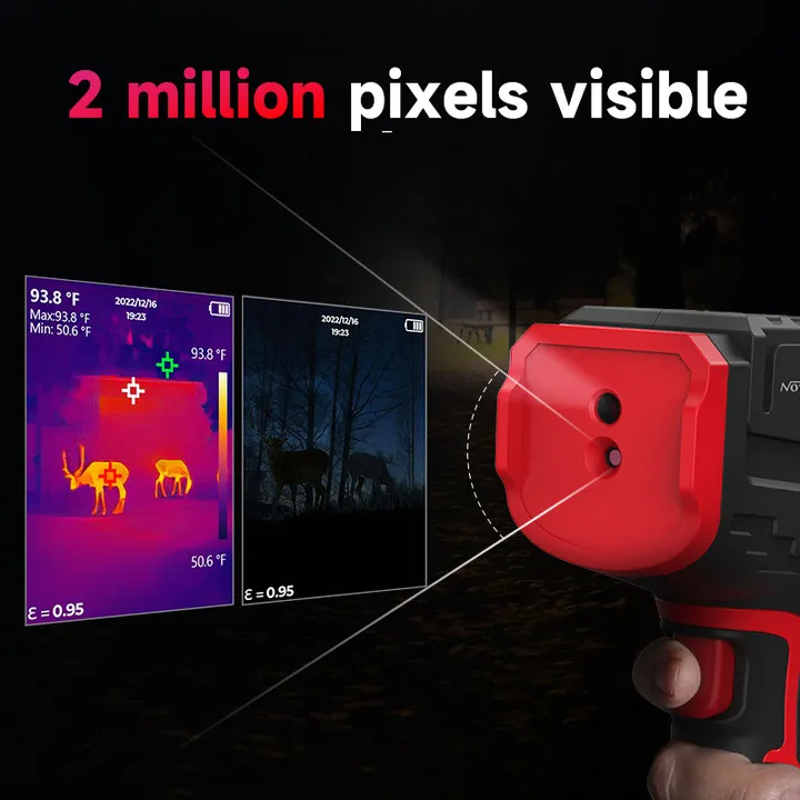 NOYAFA NF-521 Professional Thermal Imaging Camera -20~400°C Thermal Imager Handheld Thermal Camera for Home Inspection - imagen 3