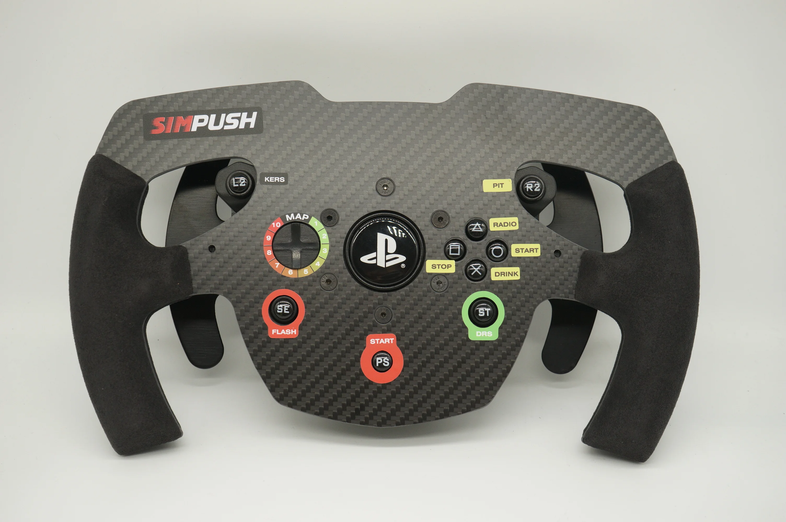 SIMPUSH F1 Racing Sim Wheel MOD F1 GT3 sim racing SIMRACING para Thrustmaster T300RS T300GT - imagen 5