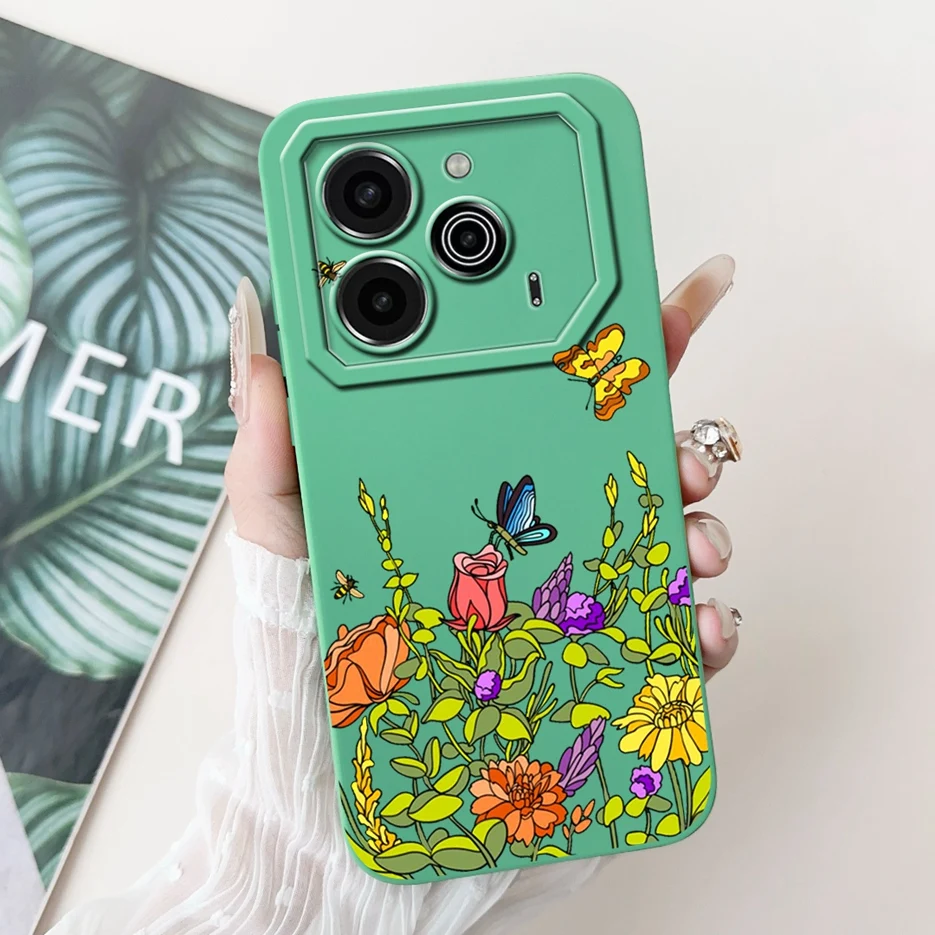 Funda de silicona suave para Tecno Pova 6 Pro 5G, carcasa pintada con arte elegante LI9, para teléfono Tecno Pova 6 Pro Pova6 5G - imagen 5