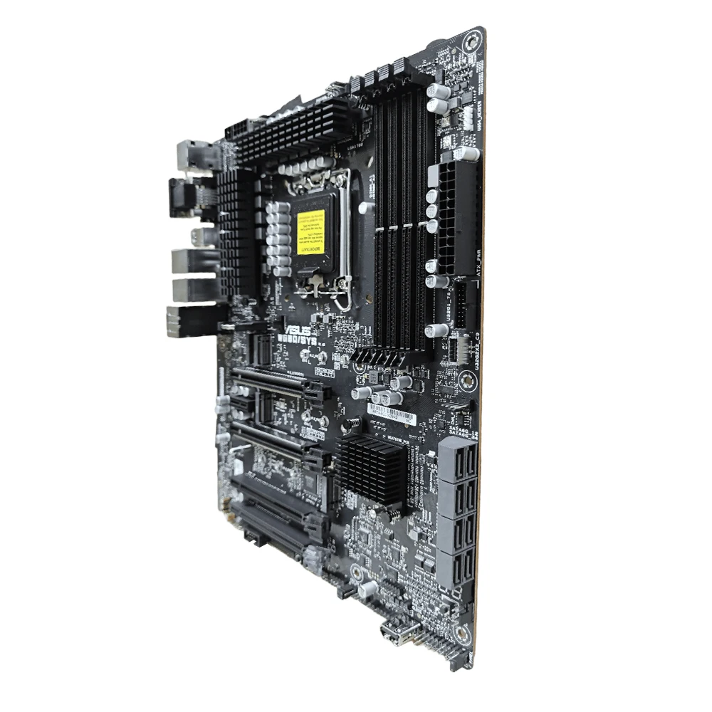 Placa base ASUS W680 W680/SYS Intel W680 LGA1700 DDR5 2933 ECC Dual M.2 compatible con i3-1030 10325 10400F 11400 11700 11900K ATX - imagen 5