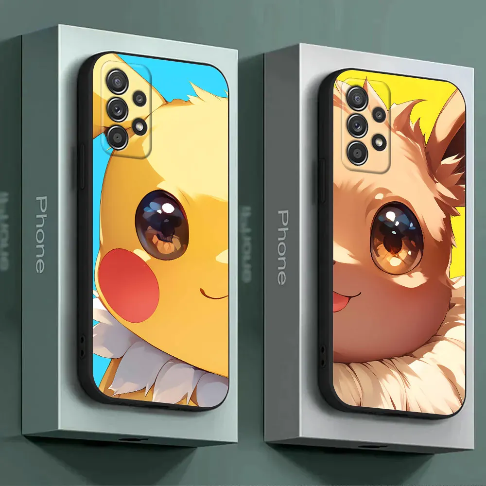 Bulbasaur Charmander funda de teléfono facial Galaxy A56 funda para Samsung A55 A36 A26 A35 A34 A54 A52 A71 A73 A72 A42 A31 A32 A33 - imagen 2