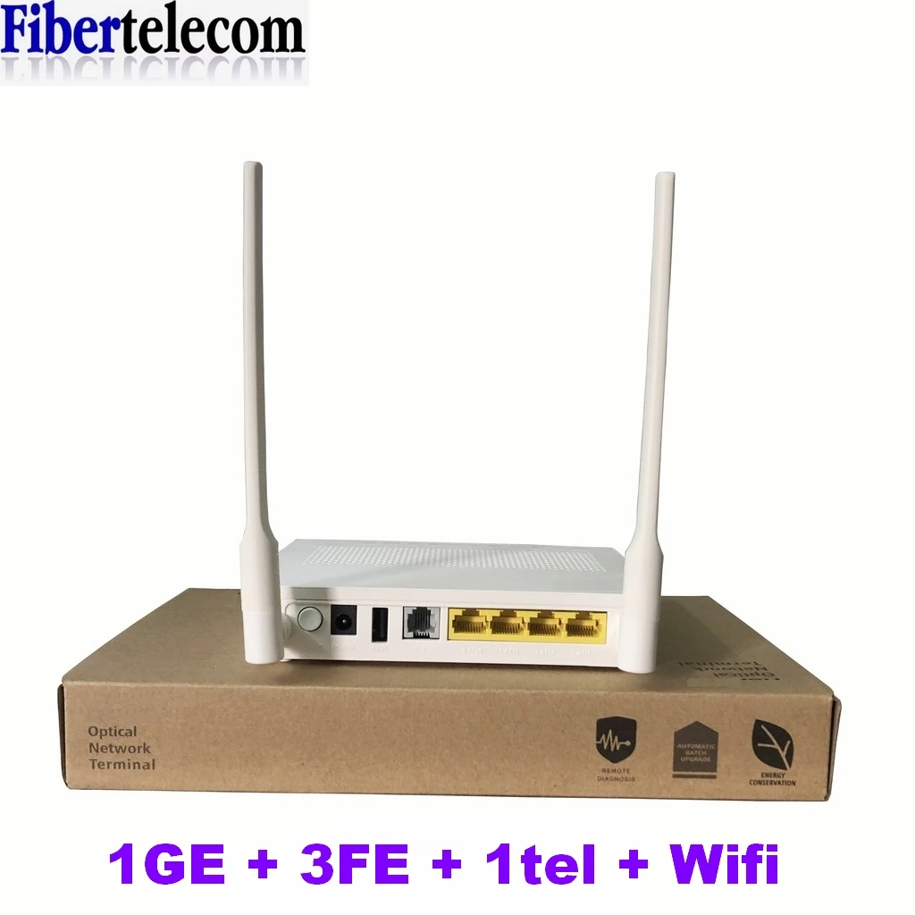 Enrutador de módem HG8145V5 EPON ONU GPON ONU XPON 5V5, Puerto azul, Firmware en inglés con WIFI, nuevo - imagen 4