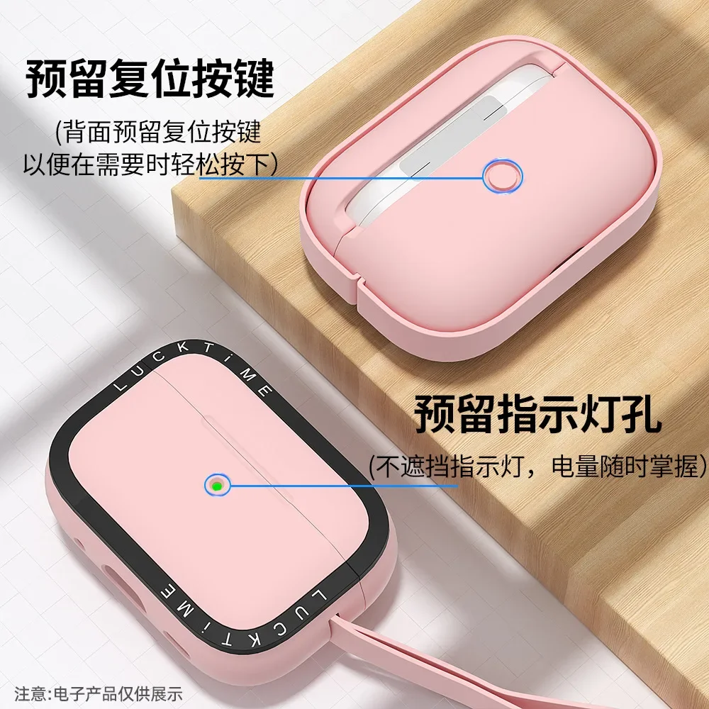 Fundas de silicona para auriculares Airpods 3, funda protectora para Apple Airpods Pro 2 Pro2, fundas para Airpods - imagen 5
