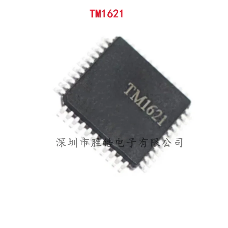 (10 uds) nuevo controlador de pantalla LCD TM1621 1621 LQFP-44 circuito integrado TM1621