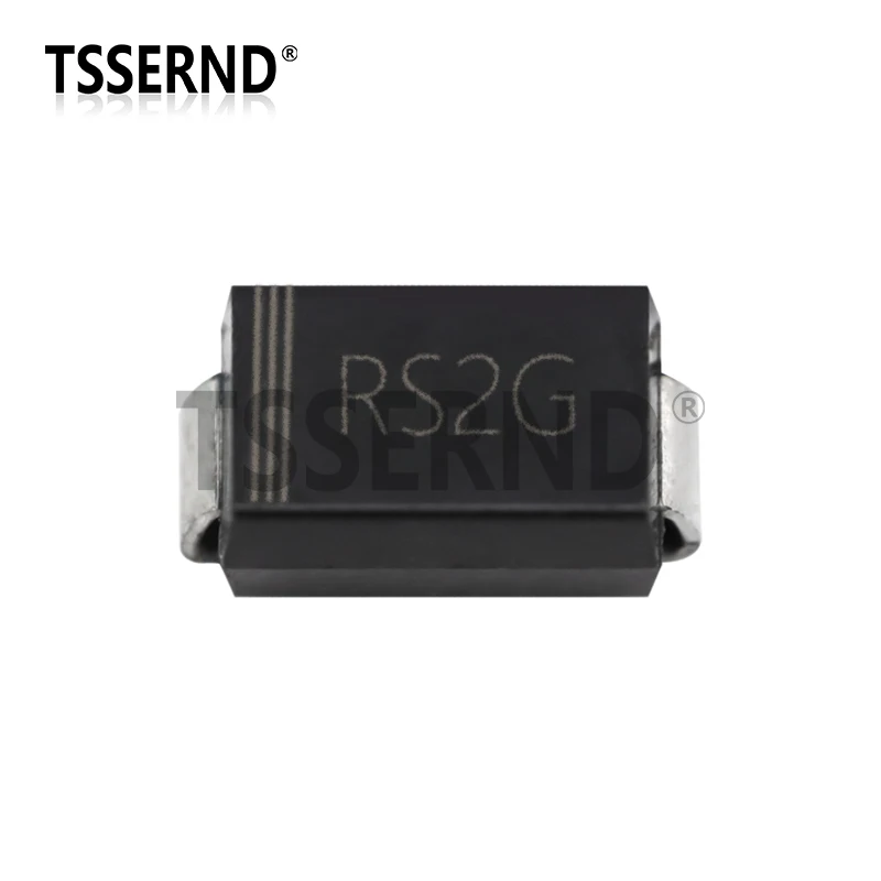 100 Uds SMA diodo rectificador de recuperación rápida RS1A RS1B RS1D RS1G RS1J RS1K RS1M RS2A RS2D RS2G RS2J RS2M DO-214AC - imagen 3