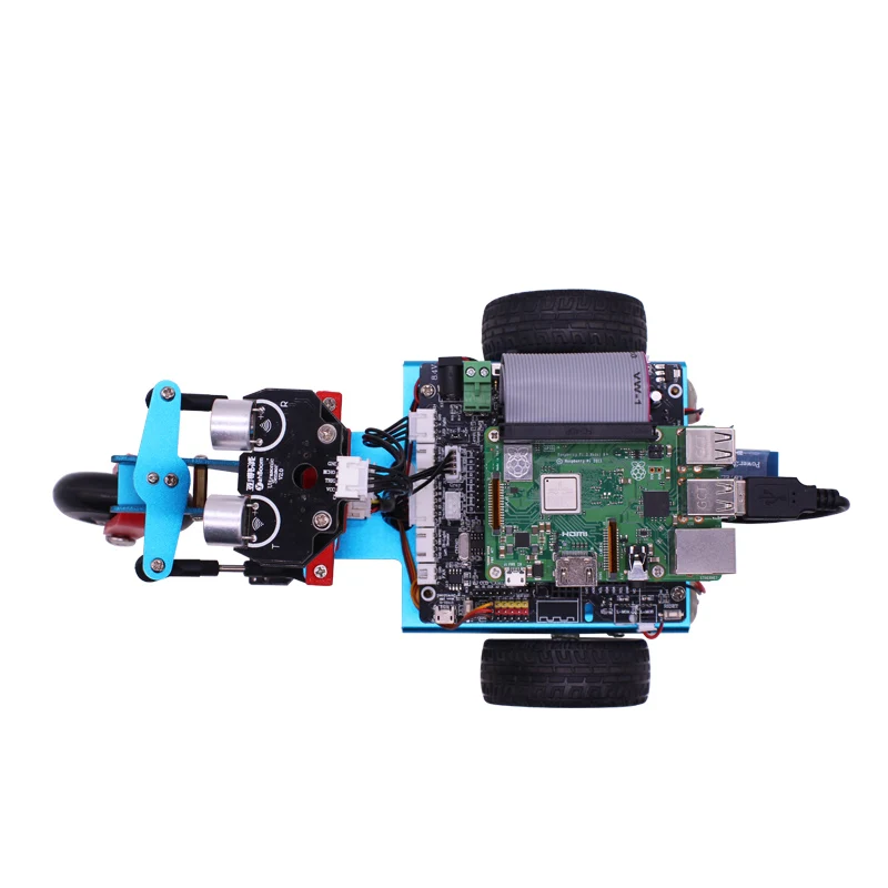 Robot inteligente de forma biónica Yahboom Trikebot con cámara WiFi para Raspberry Pi 4B/3B+ - imagen 4