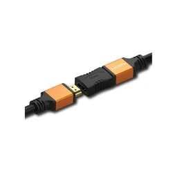 Adaptador HDMI macho a Mini HDMI hembra chapado en oro