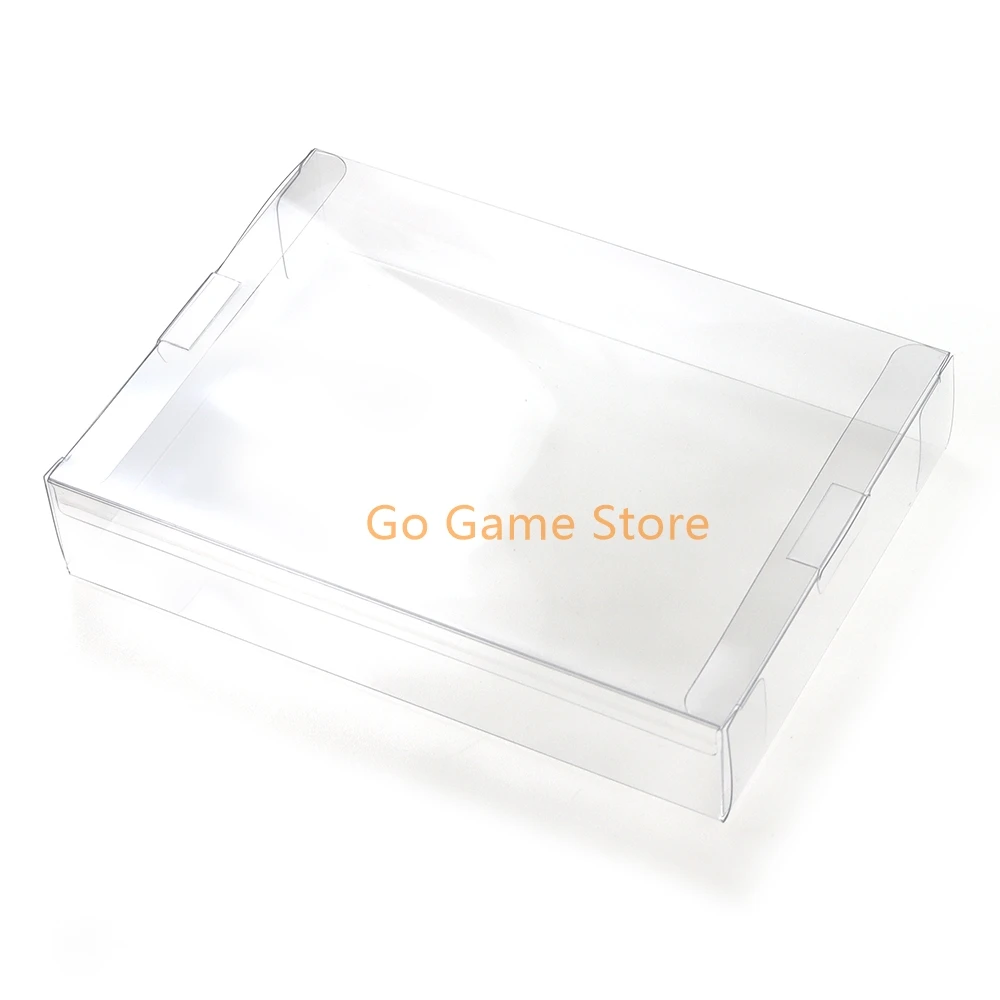 20 piezas transparente para caja de juego SNES N64, funda protectora, juegos CIB, cajas de juego protectoras de plástico PET - imagen 3