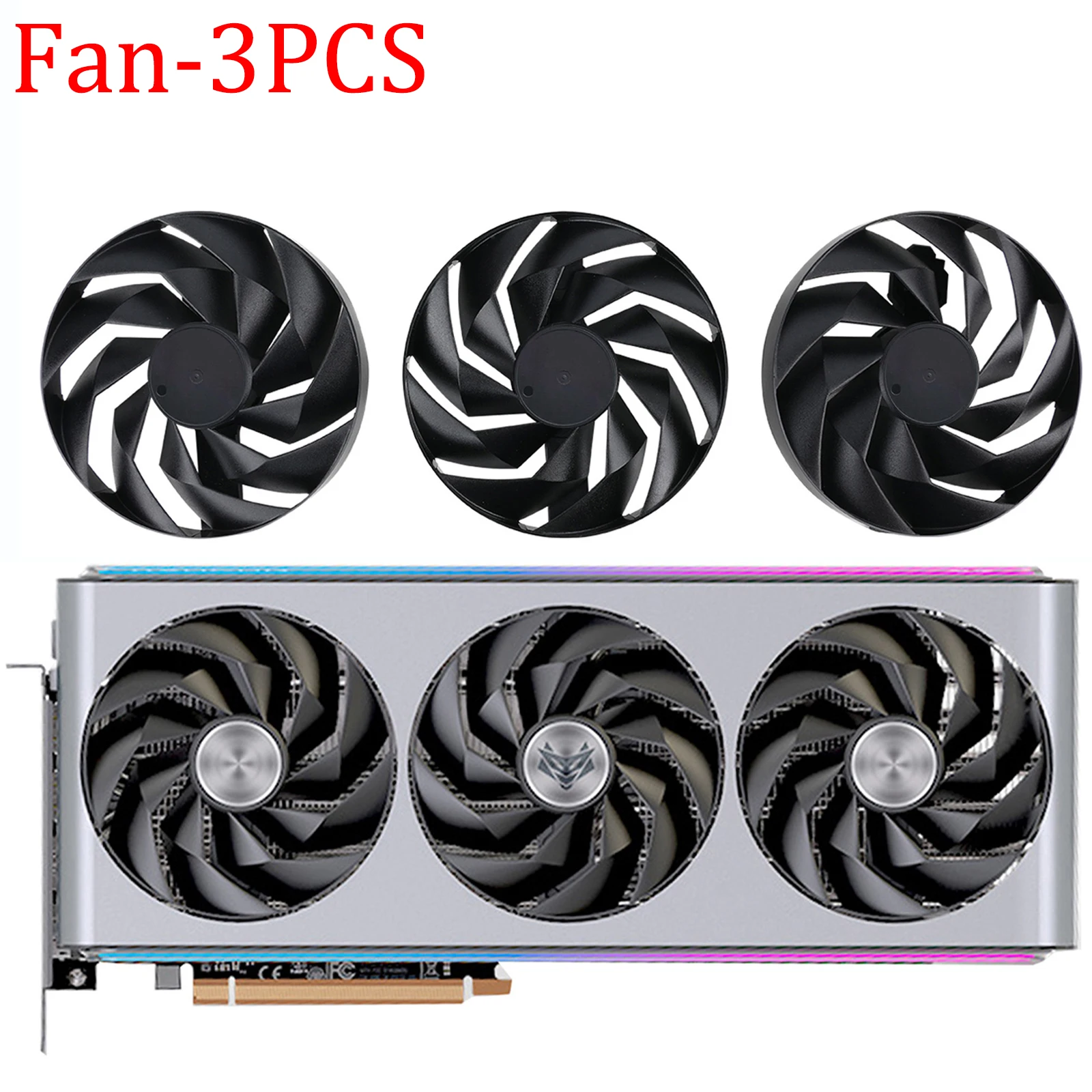 3pcs fan