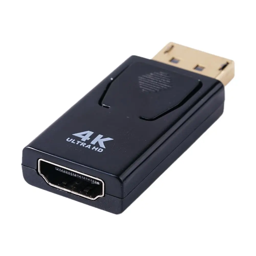 Adaptador de puerto de pantalla 4K a HDMI, Cable de TV DP macho a hembra, adaptable a vídeo 1080P para PC, TV, portátil - imagen 3