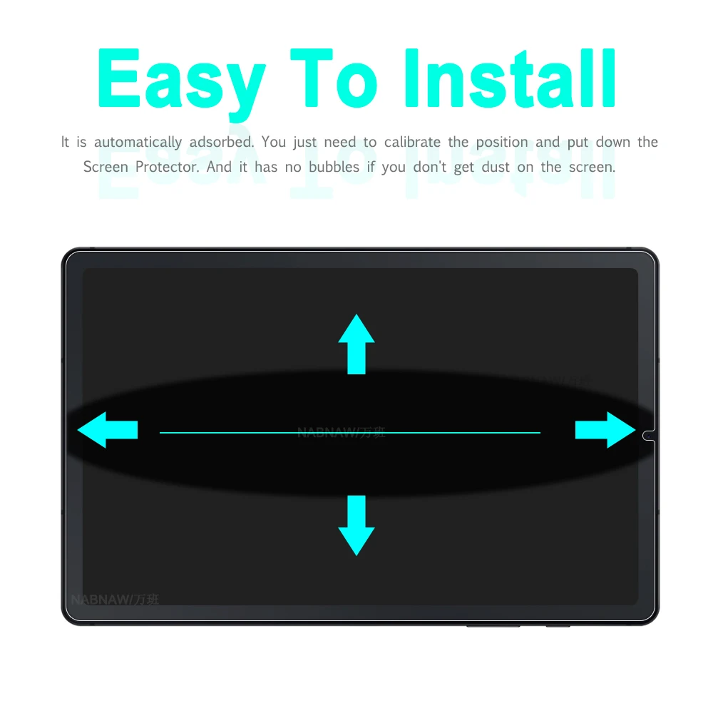 2 uds HD Protector de pantalla a prueba de arañazos vidrio templado para Samsung Galaxy Tab S6 lite 2024 10,4 pulgadas SM-P620 SM-P625 - imagen 4