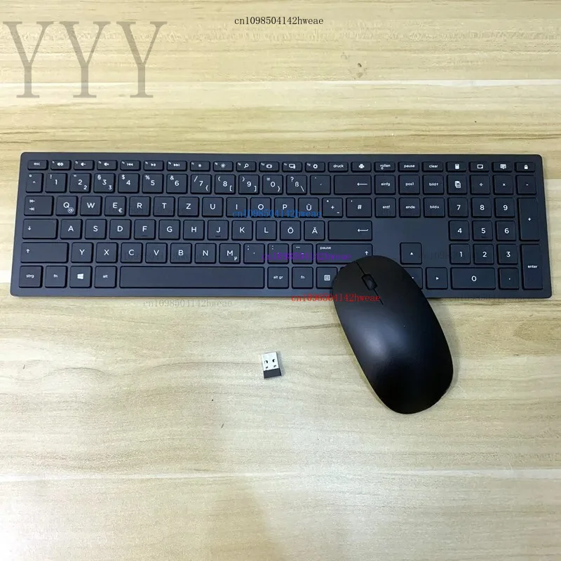 Combo de ratón y teclado inalámbrico 2,4G para HP Pavilion 800 HSA-P003K inglés - imagen 2