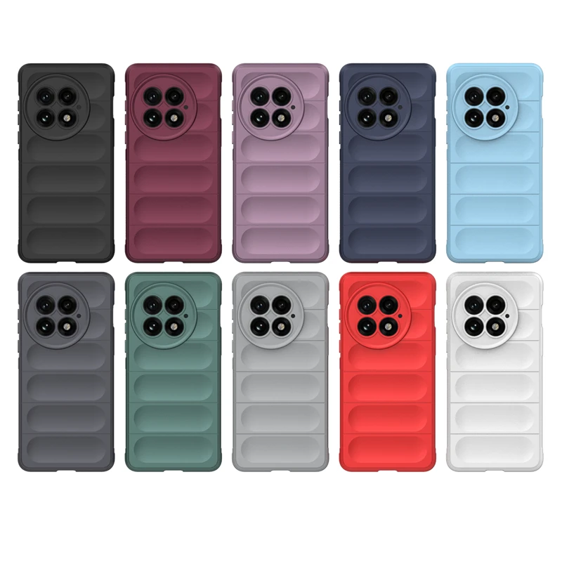 Para Oneplus 13 funda para Oneplus 13 Capas Armor teléfono parachoques trasero a prueba de golpes suave TPU lente protectora para Fundas Oneplus 13 - imagen 3